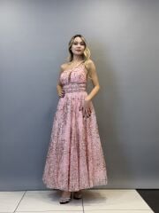 SO LADY 9075 Tek omuz midi