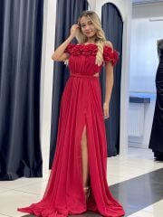 E202530 Güllü Madonna kiloş şifon