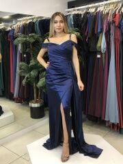 SA 202588 Göğsü Taşlı Saten