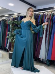 E202563 Askılı Kollu Şifon