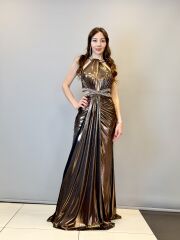 SO LADY 1073 Halter yaka parlak