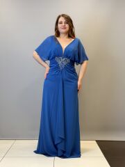 So Lady 9017 B.beden Beli Taşlı Şifon